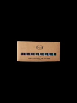 Acryl-Glitzerfarben-Set