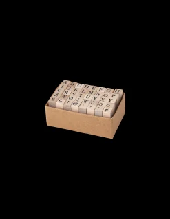 Alphabet-Stempel Aus Holz