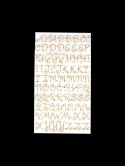Buchstabenaufkleber