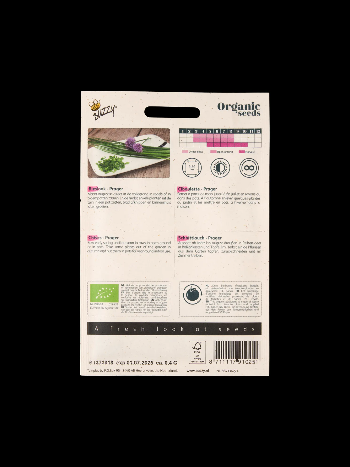 Buzzy® Bio-Schnittlauch Prager