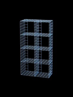 CUP RACK Wandregal