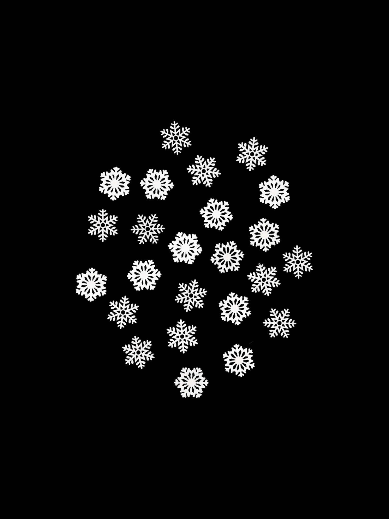 Deko-Schneeflocken