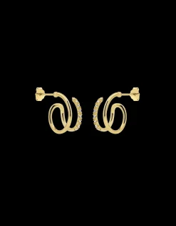 Double Swirl Ohrringe