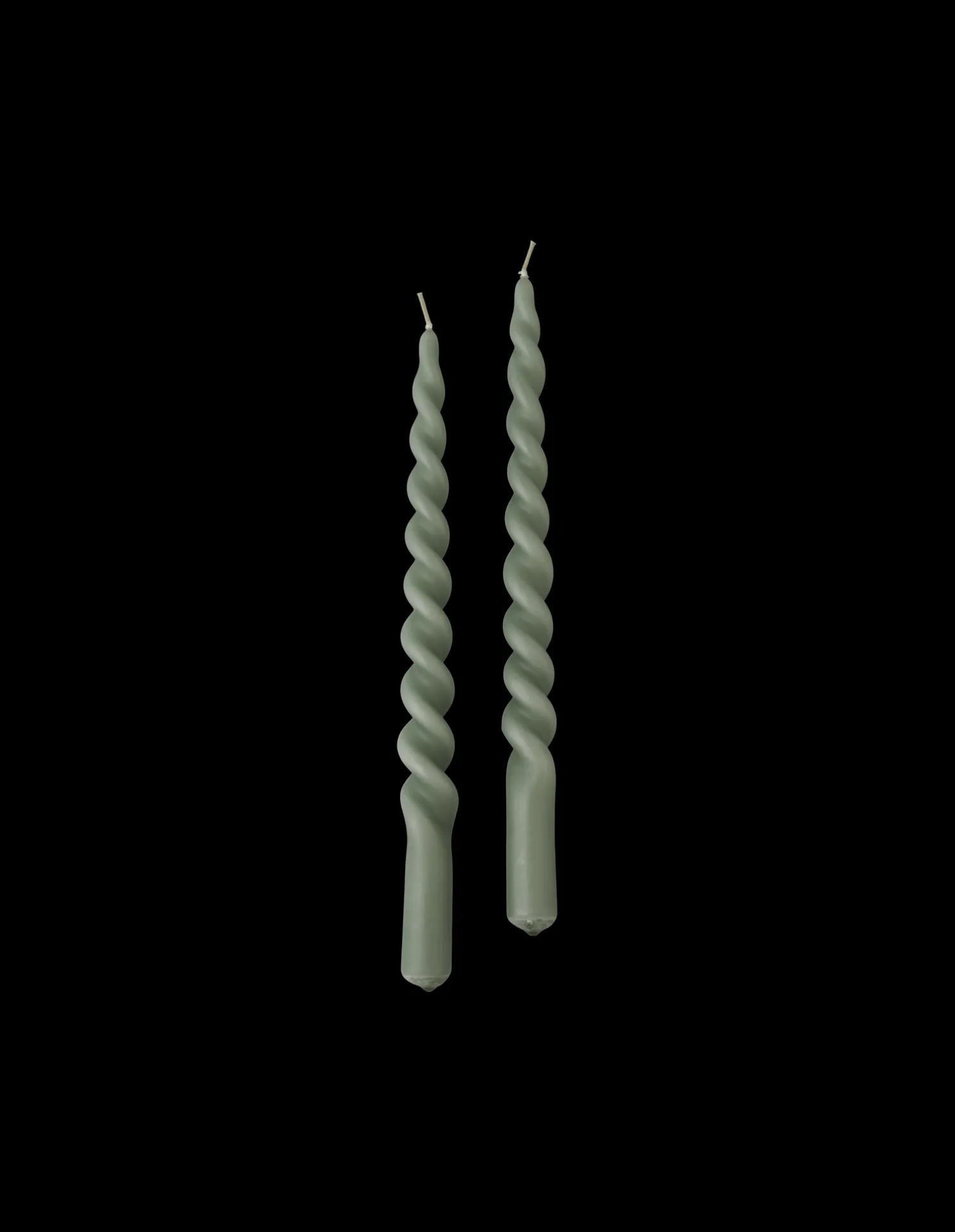 Gedrehte Kerzen 28 Cm