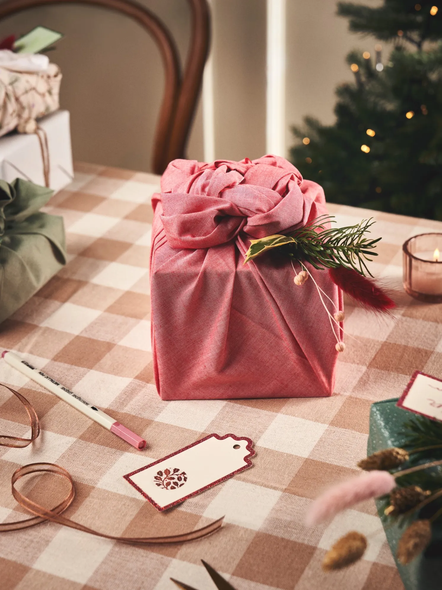 Geschenkpapier Aus Stoff