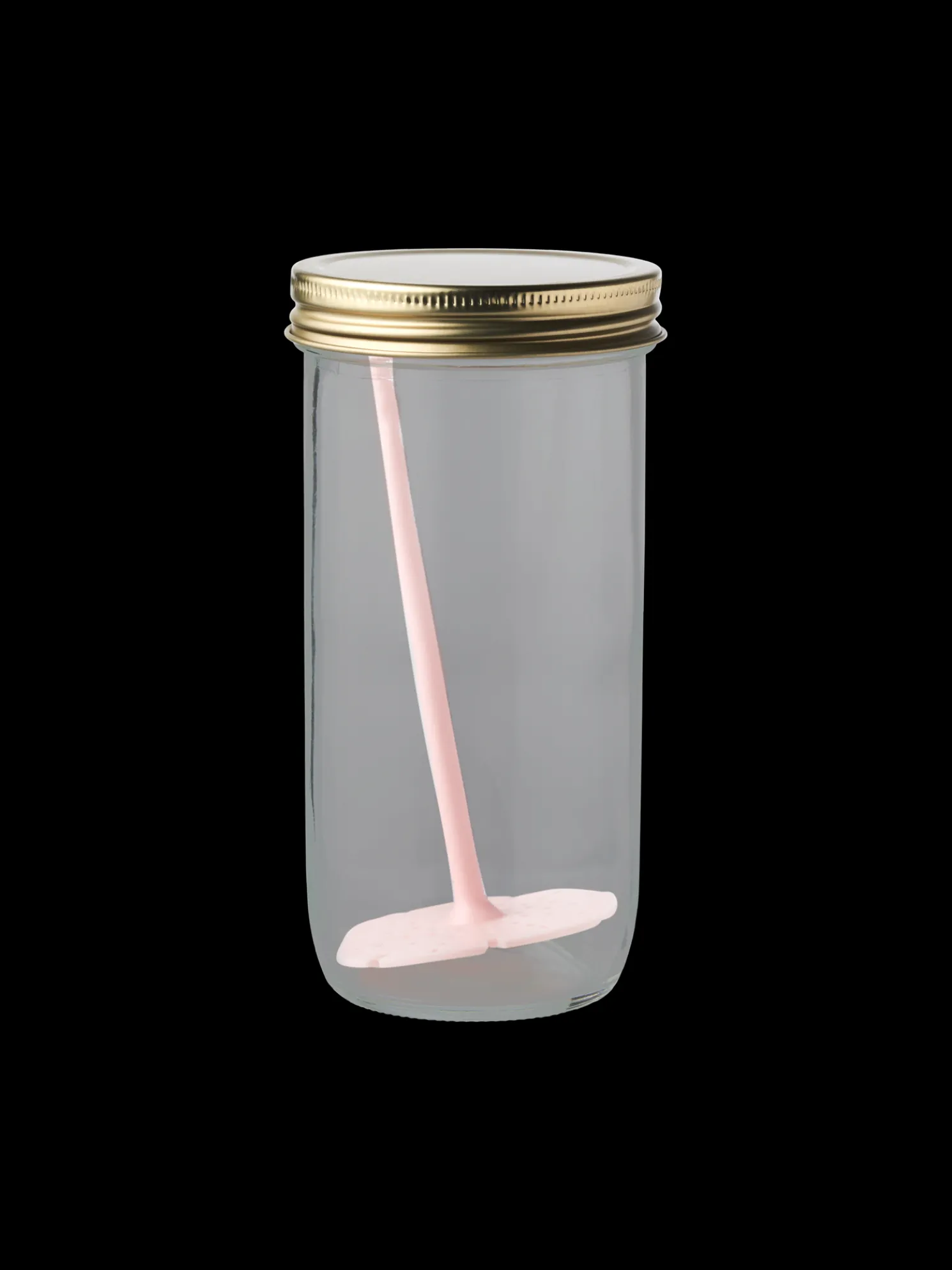 Glas Mit Sieb