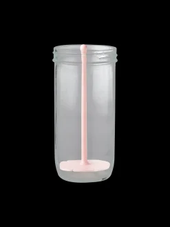 Glas Mit Sieb