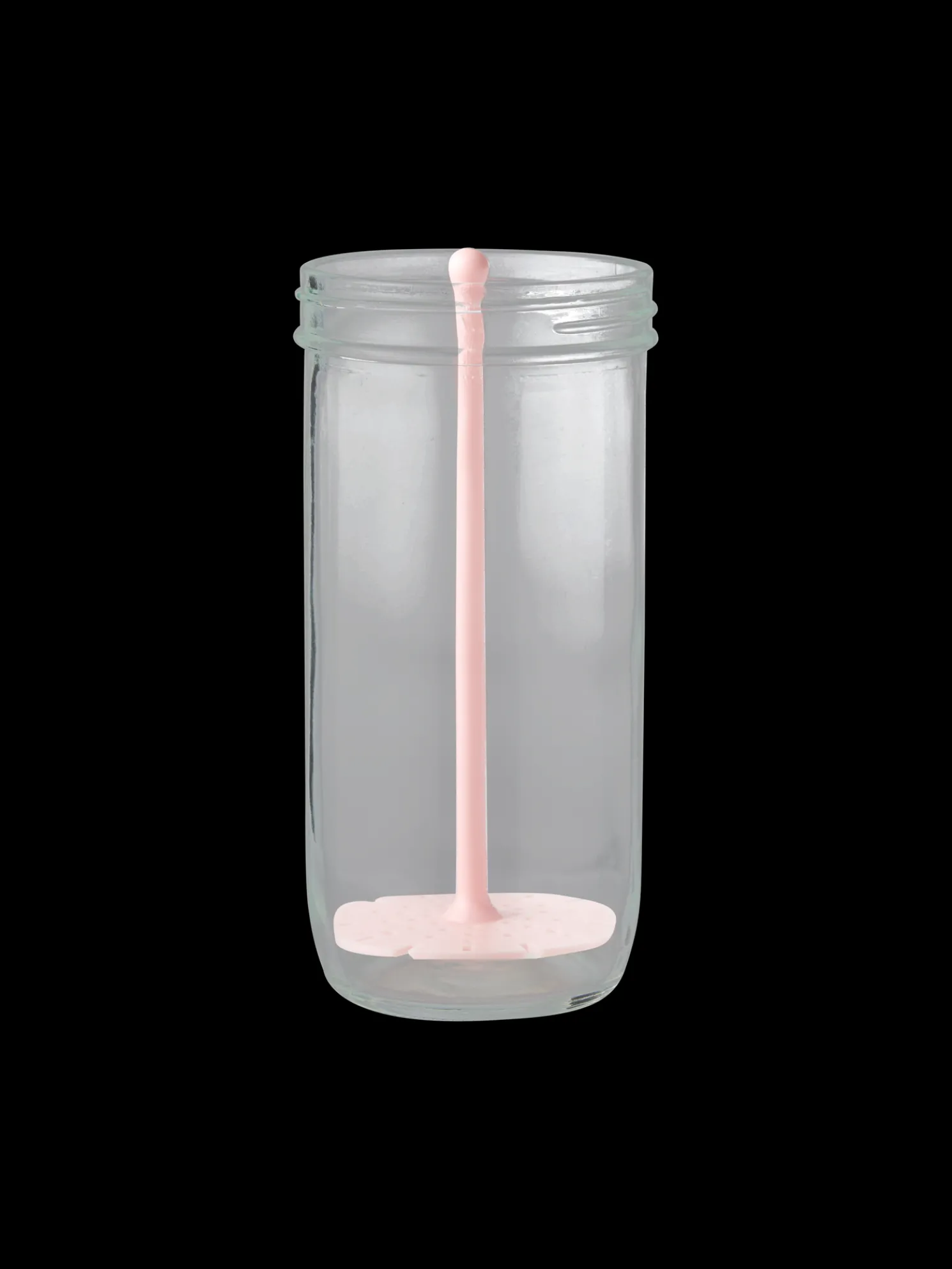Glas Mit Sieb