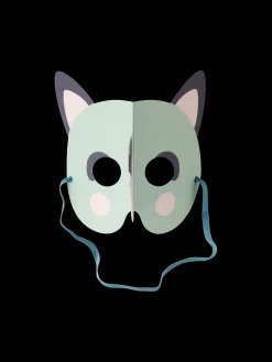 Kostüm-Maske Hund