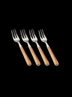 Kuchengabel-Set Texture Legno