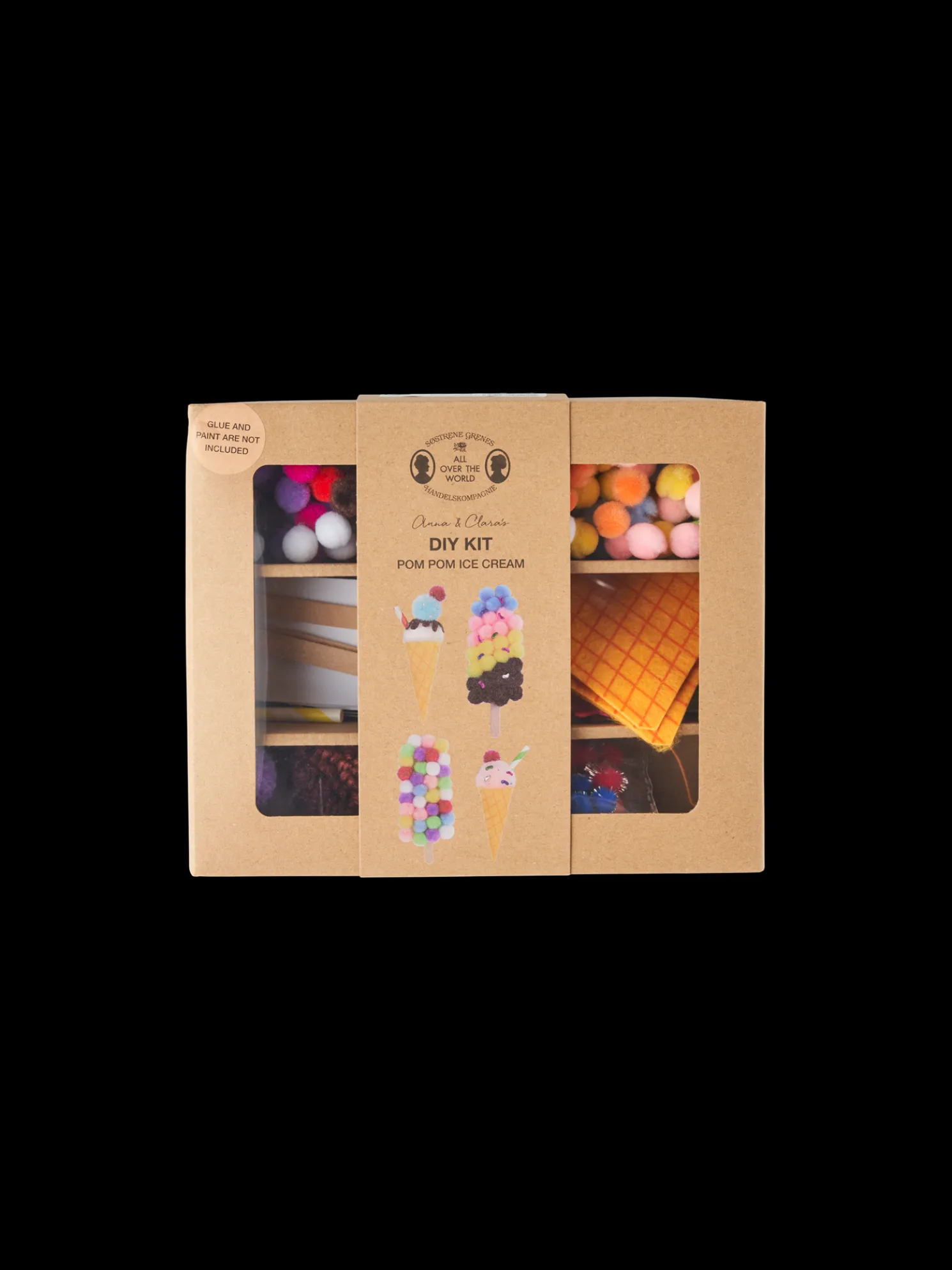 Pom-Pom-Eis-DIY-Set