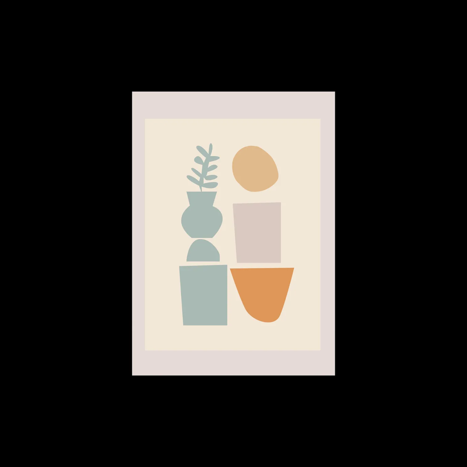 Poster Calm 50 X 70