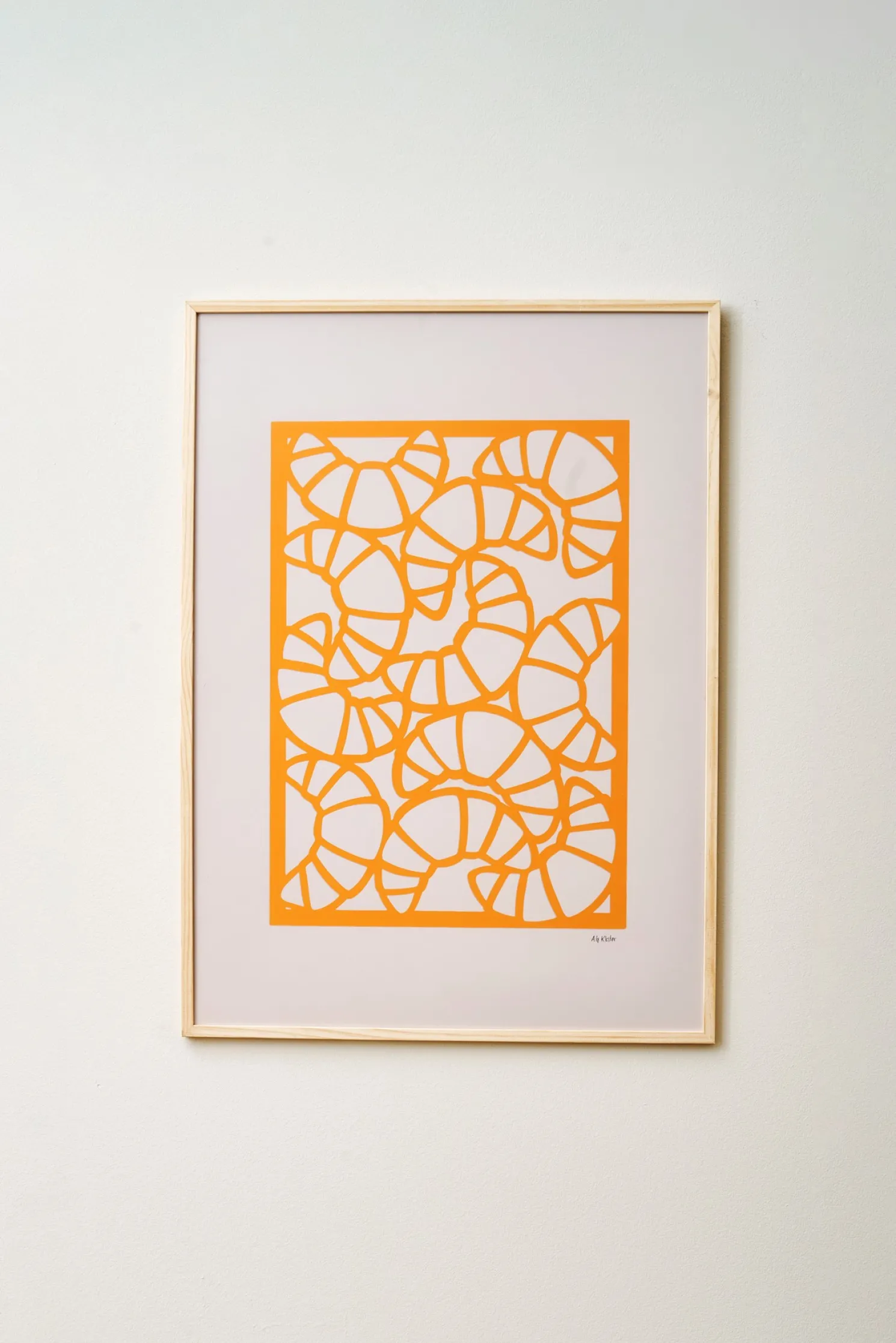 Poster Croissants 50 X 70