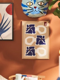 Poster Ukiyo Mug Blue A3
