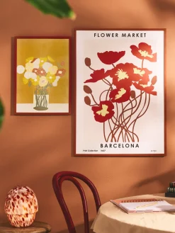 Poster Vase Of Flowers A3