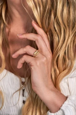Shiny Twist Ring