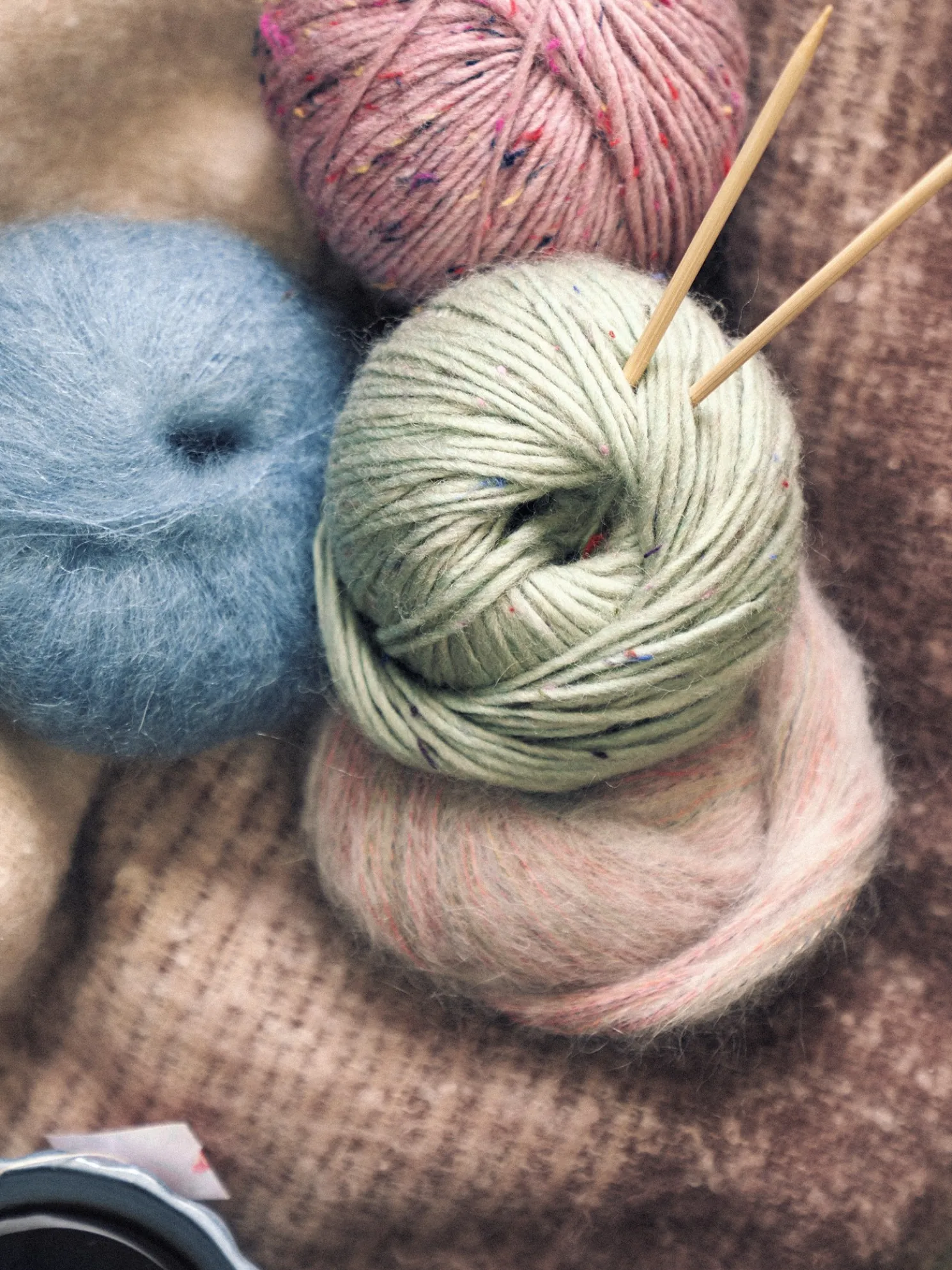 Strickwolle