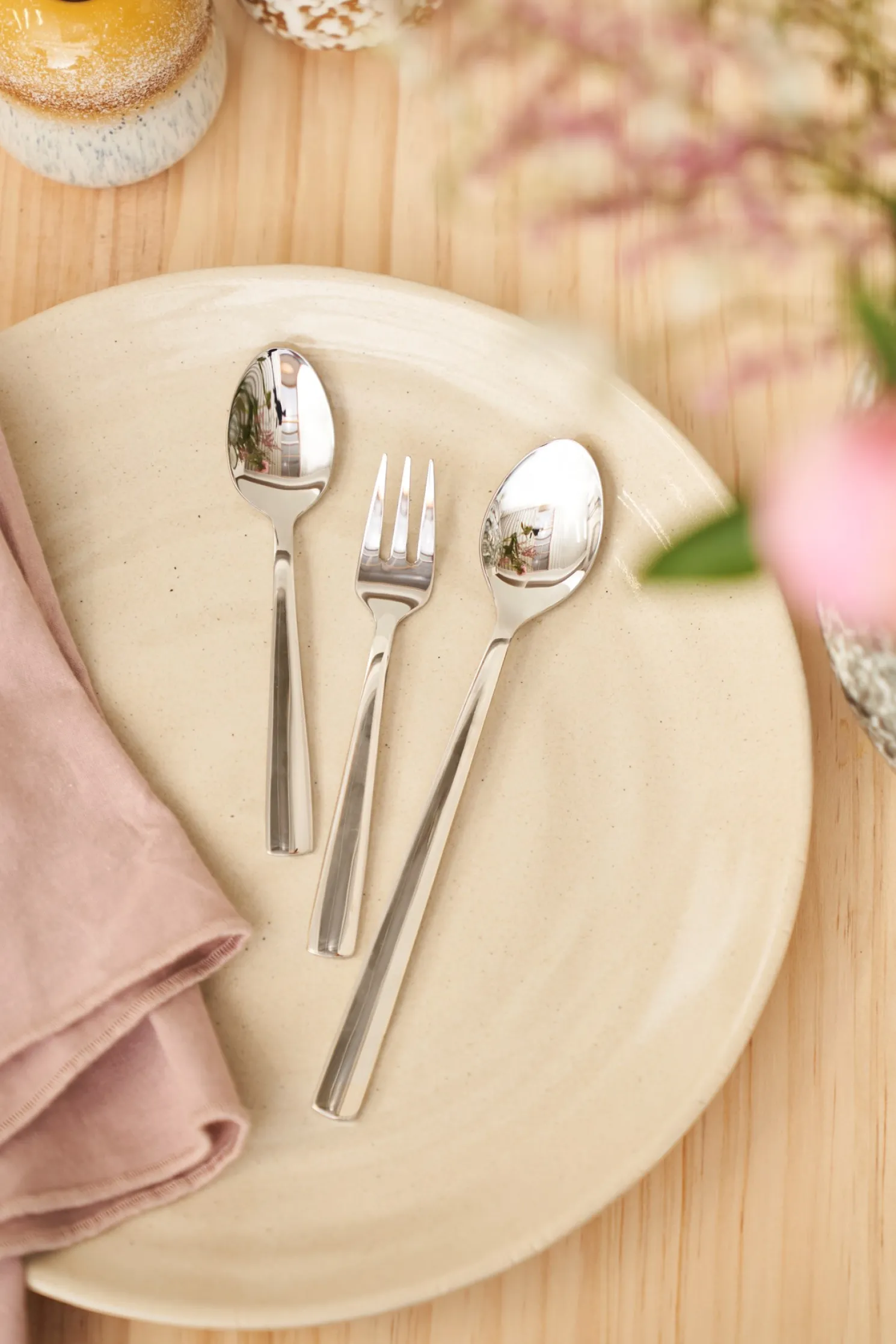Teelöffel Mit Glänzender Oberfläche