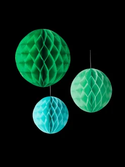 Waben-Pompons