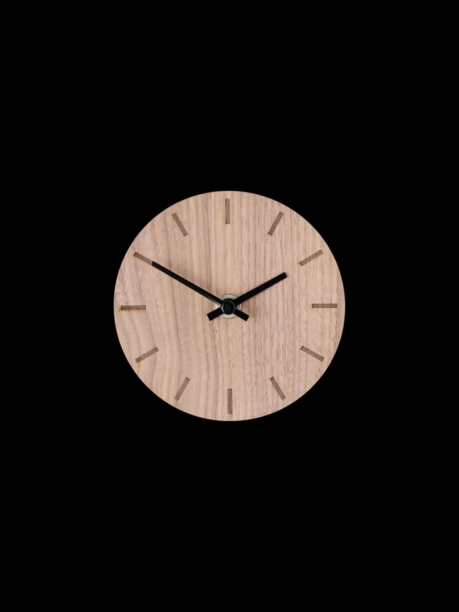 Wanduhr Walnut Ø12